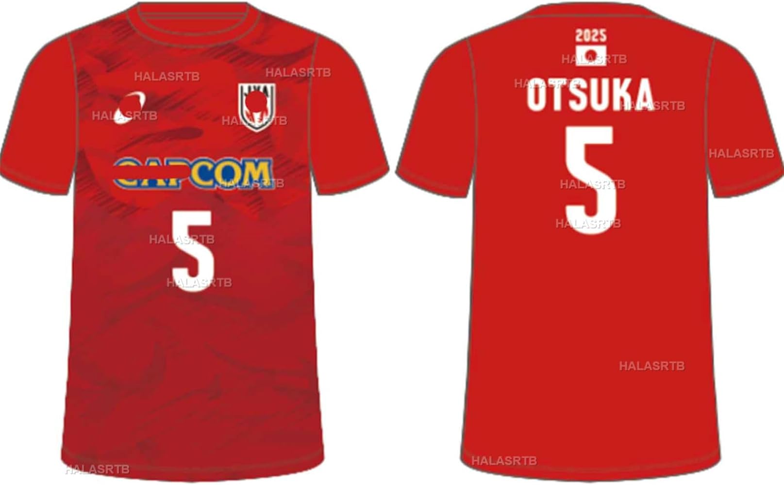 Amazon.co.jp: [HALASRTB] 2025年度 男子 日本代表 全員 応援T